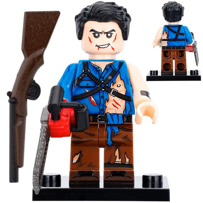 Ash Williams from Evil Dead Custom Horror Minifigure1