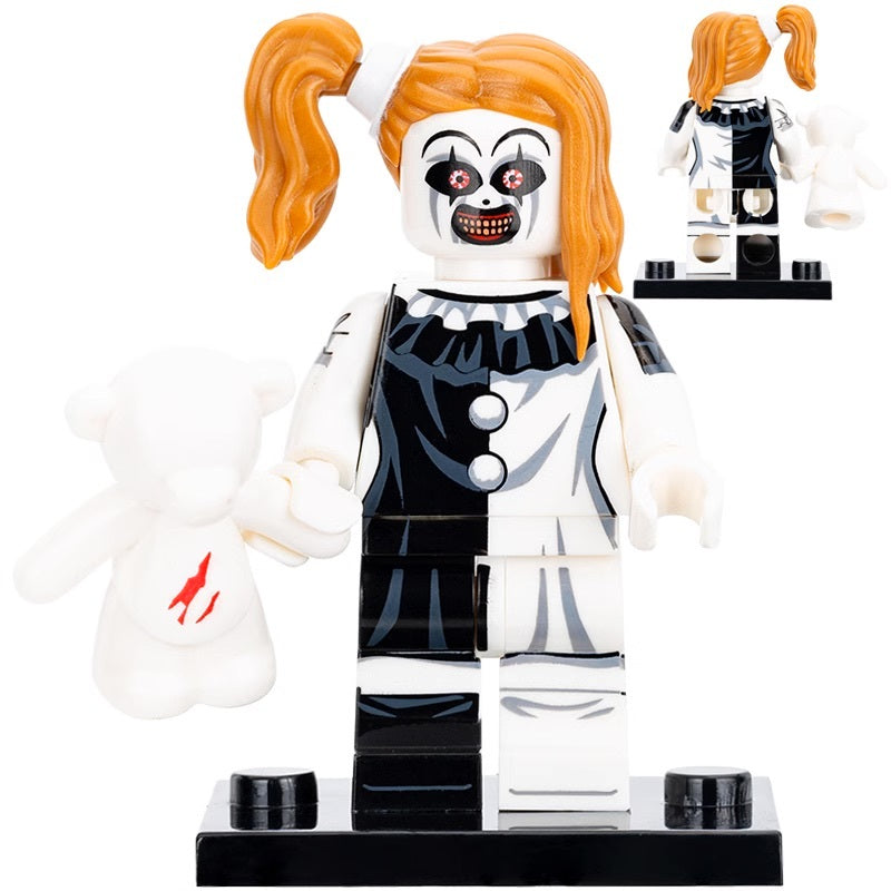 The Little Pale Girl from Terrifier Custom Horror Minifigure1