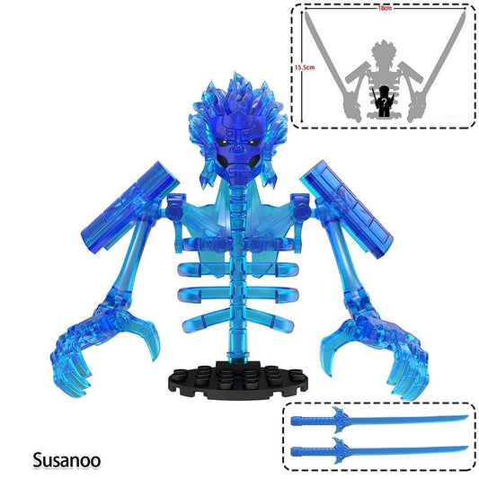 Susanoo (Blue) Custom Anime Minifigure