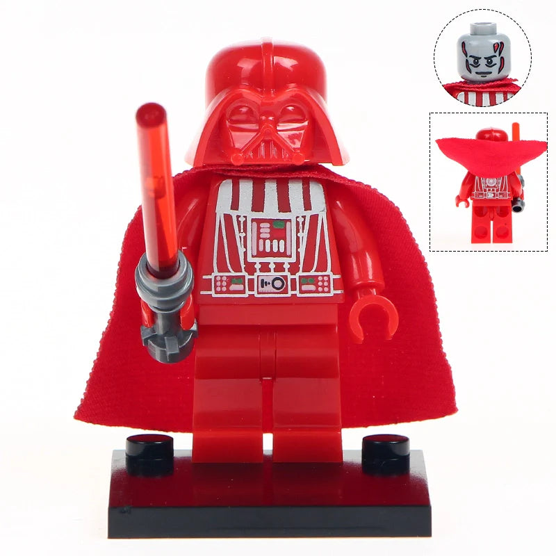 Red Darth Vader Custom Star Wars Minifigure1
