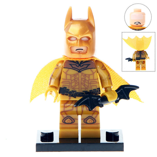 Gold Batman Custom DC Comics Superhero Minifigure1