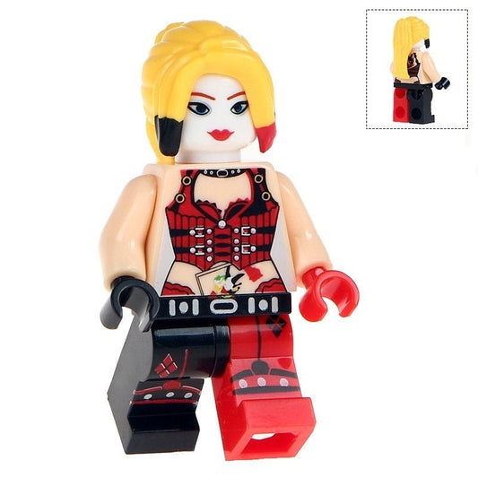 Harley Quinn (Arkham) Custom DC Supervillain Minifigure1