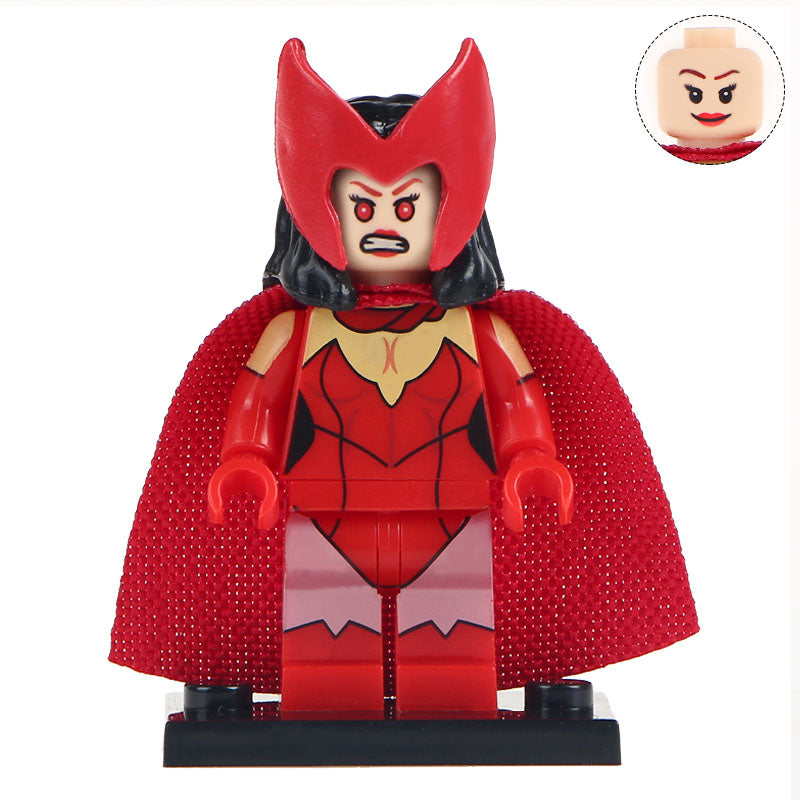 Scarlet Witch Custom Marvel Superhero Minifigure1