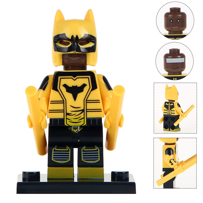 Batman Duke Thomas Prime Earth Custom DC Comics Superhero Minifigure1