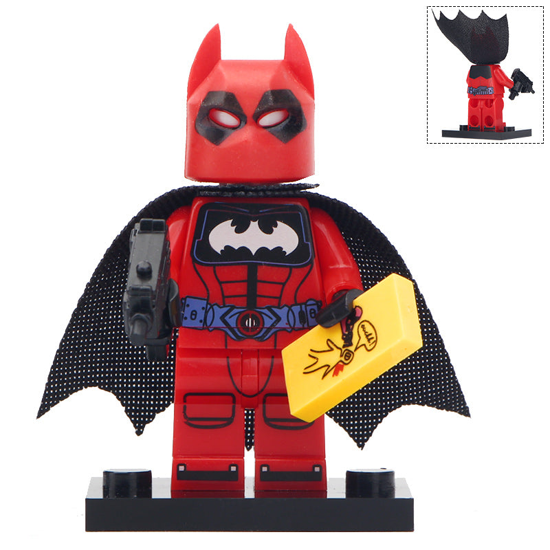 Batman X Deadpool Custom DC Comics Marvel Superhero Minifigure1