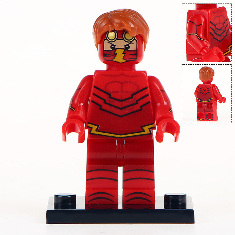 Dc Reverse Accelerated Man Accelerated Man Flash Custom DC Comics Superhero Minifigure ...