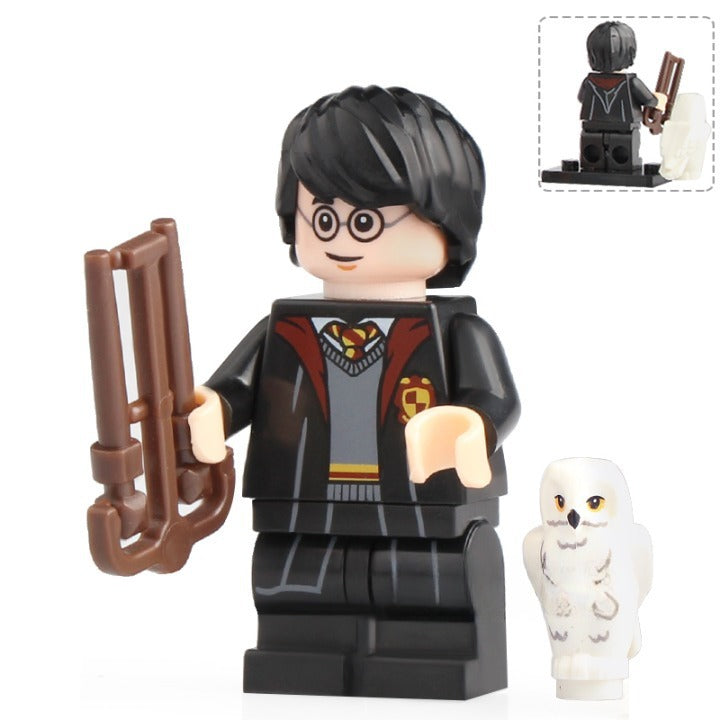 Harry Potter with Owl custom Minifigure1