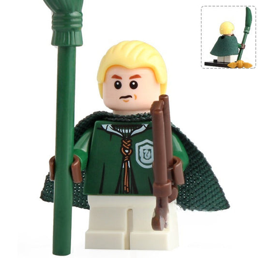 Draco Malfoy Quidditch custom Harry Potter Series Minifigure1
