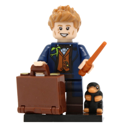 Newt Scamander Custom Fantastic Beasts Series Minifigure1