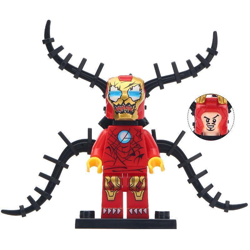 Symbiote Iron Man Custom Marvel Superhero Minifigure2