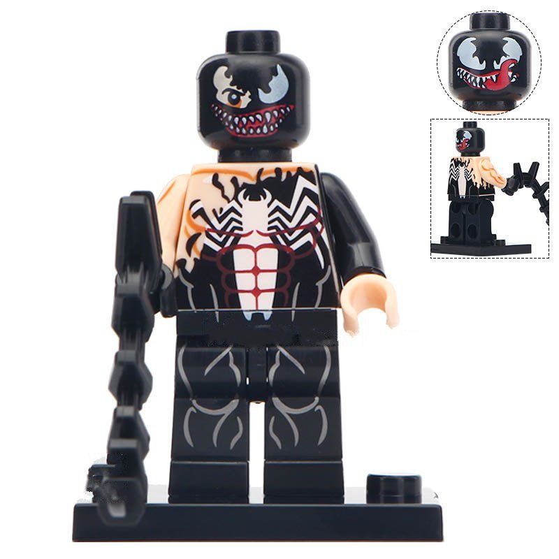 Venom Custom Marvel Superhero Minifigure1