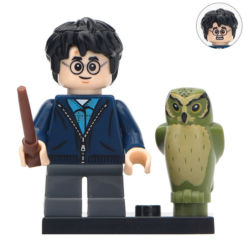 Harry Potter with Owl custom Minifigure1