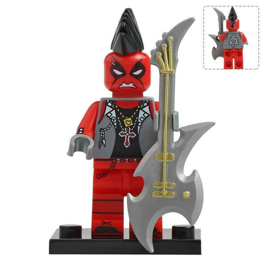 Punk Deadpool Custom Marvel Minifigure1
