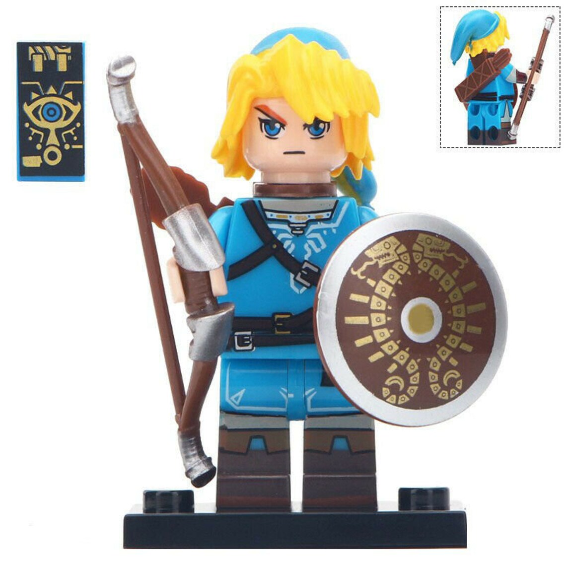 Link (Blue) The Legend of Zelda Custom Minifigure1