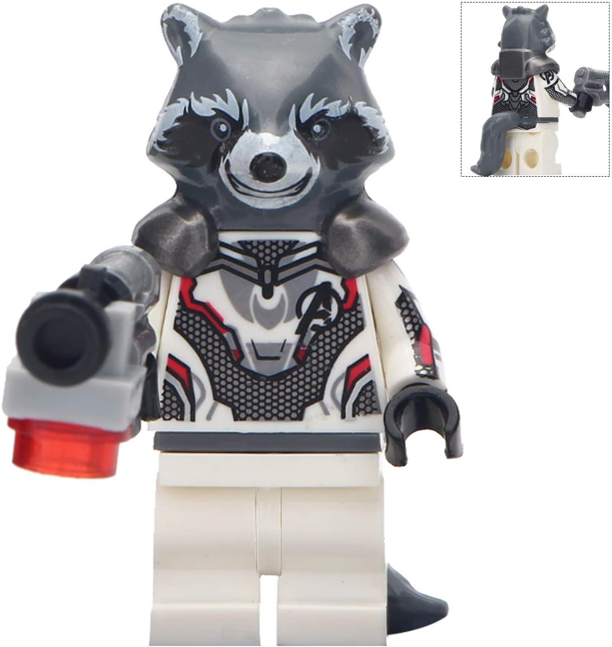 Rocket Raccoon (Quantum Realm) Custom Marvel Superhero Minifigure1
