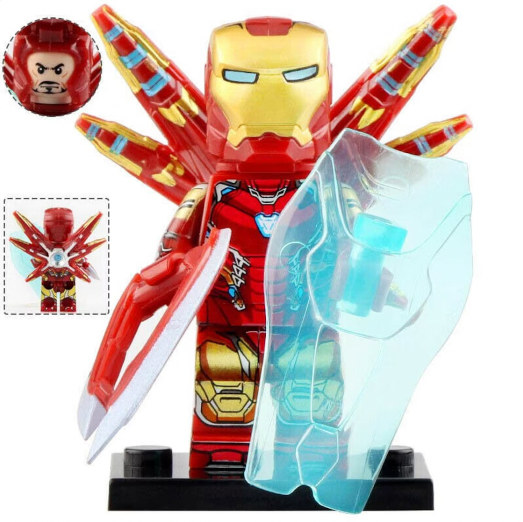 Iron Man Mk 85 Custom Marvel Superhero Minifigure
