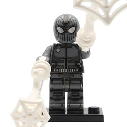 Spider-Man (Stealth Suit) Custom Marvel Superhero Minifigure1