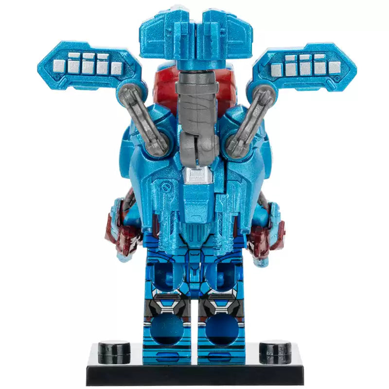 Iron Patriot (Endgame) Custom Marvel Superhero Minifigure2