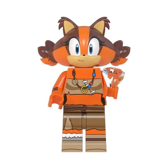 Sticks the Badger from Sonic the Hedgehog Custom Minifigure1
