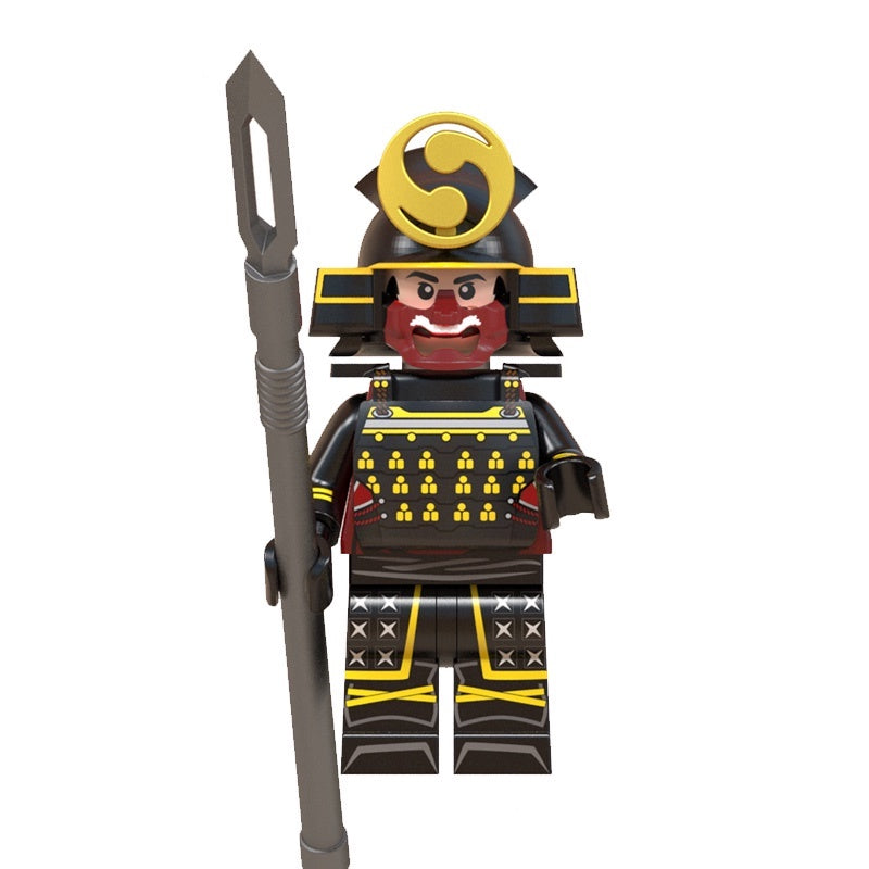 Japanese Samurai Custom Minifigure1