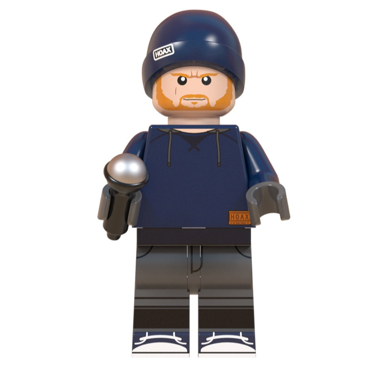 Ed Sheeran Hoodie and Hat custom Minifigure1