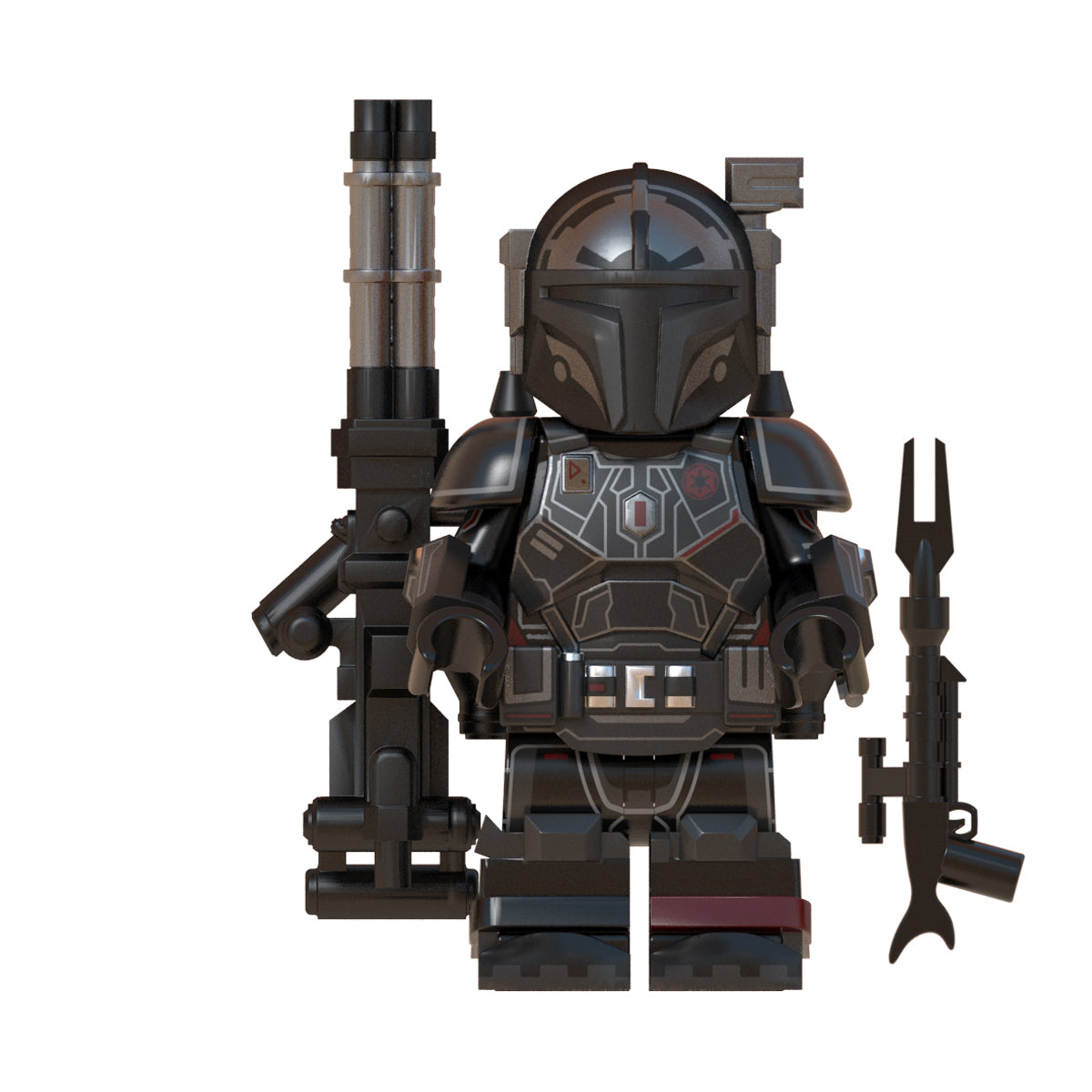 Heavy Infantry Mandalorian custom Star Wars Minifigure2