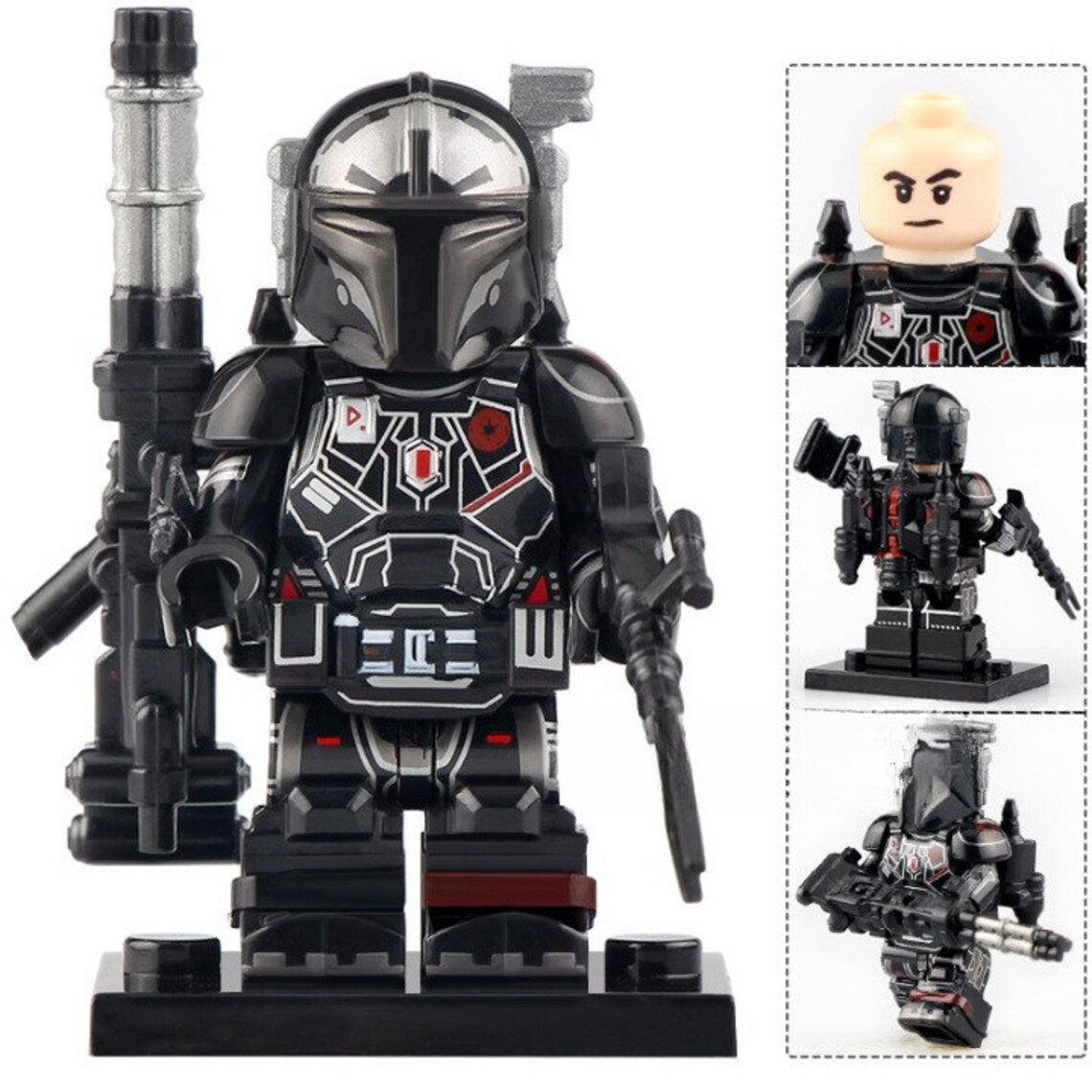 Heavy Infantry Mandalorian custom Star Wars Minifigure1