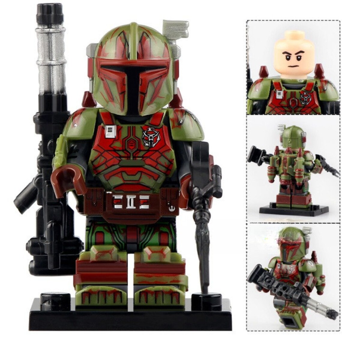 Heavy Infantry Mandalorian custom Star Wars Minifigure1