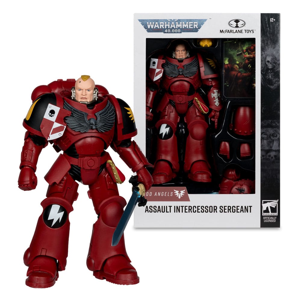 Warhammer 40,000 Action Figure Assault Intercessor Sergeant (Blood Angel) 18cm4
