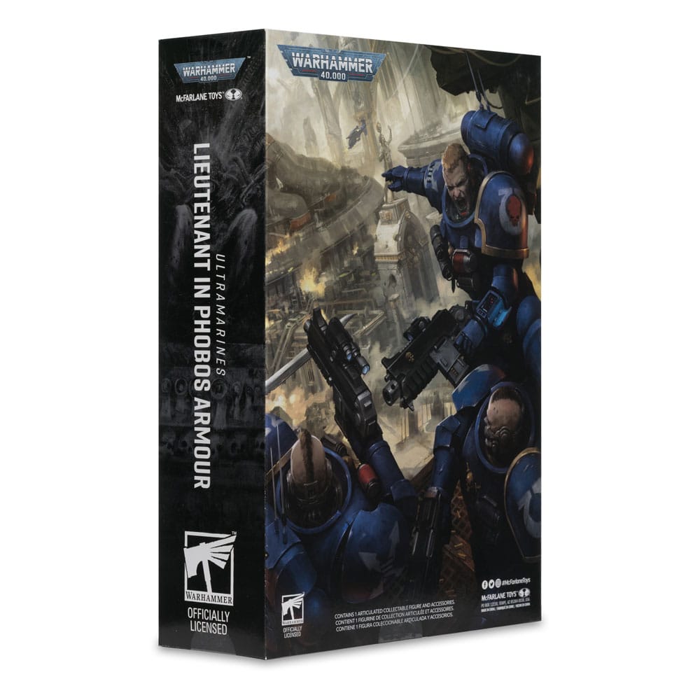 Warhammer 40,000 Action Figure Lieutenant in Phobos Armor (Ultramarines) 18cm9