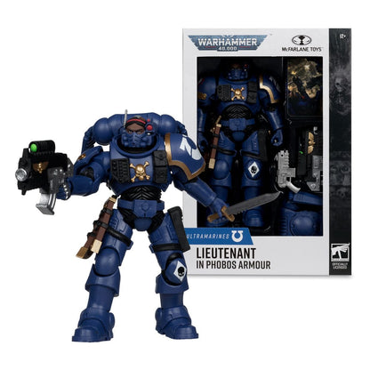 Warhammer 40,000 Action Figure Lieutenant in Phobos Armor (Ultramarines) 18cm4