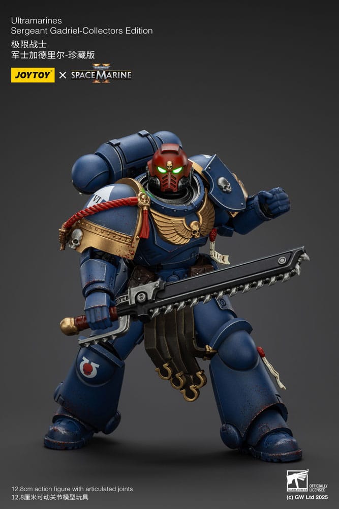 Warhammer 40,000: Space Marine 2 Action Figure Ultramarines Sergeant Gadriel Collectors Edition 13cm6