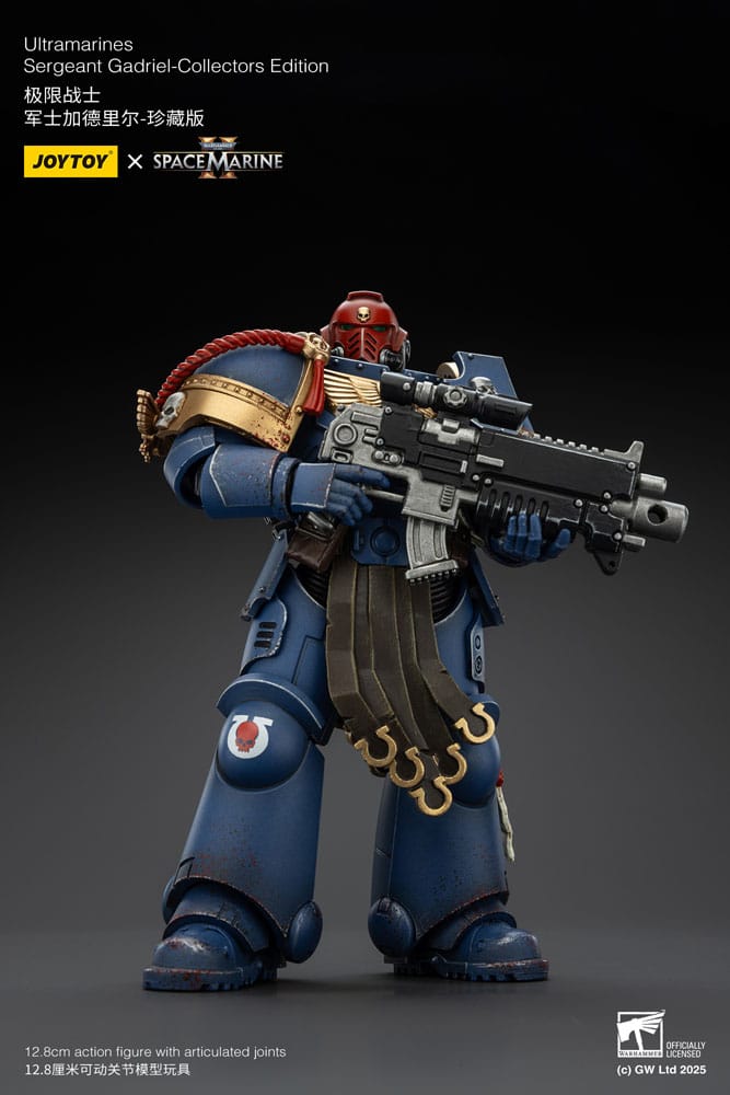 Warhammer 40,000: Space Marine 2 Action Figure Ultramarines Sergeant Gadriel Collectors Edition 13cm11