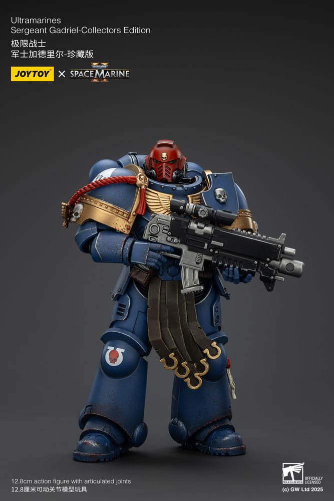 Warhammer 40,000: Space Marine 2 Action Figure Ultramarines Sergeant Gadriel Collectors Edition 13cm9