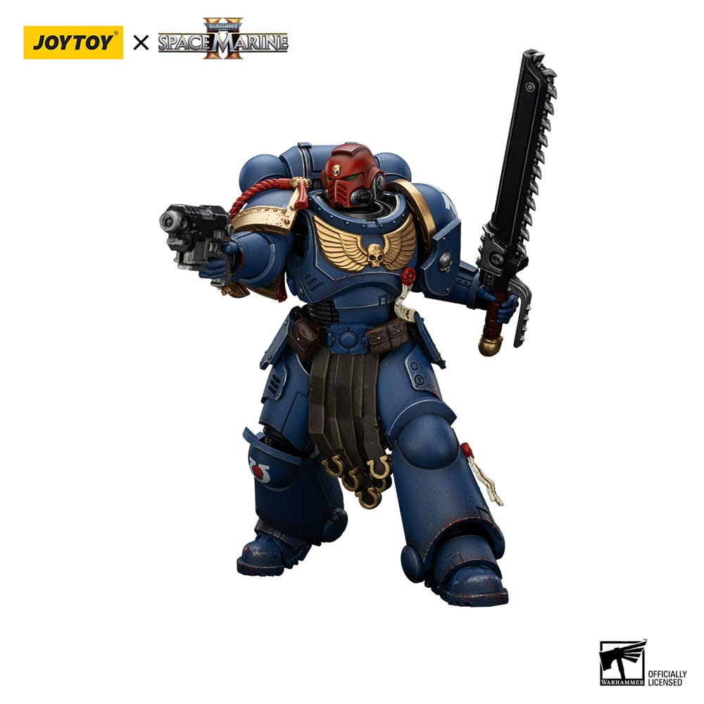 Warhammer 40,000: Space Marine 2 Action Figure Ultramarines Sergeant Gadriel Collectors Edition 13cm17