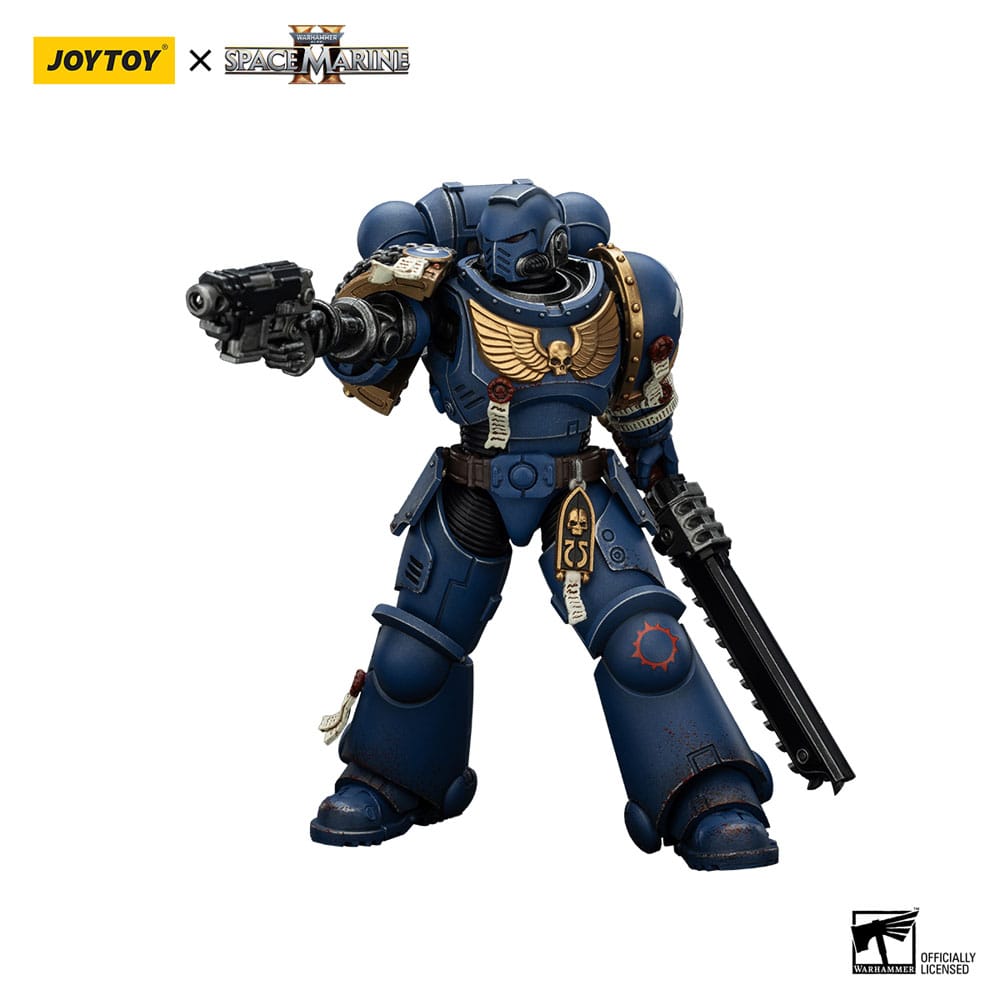 Warhammer 40,000: Space Marine 2 Action Figure Ultramarines Brother Chairon Collectors Edition 13cm17