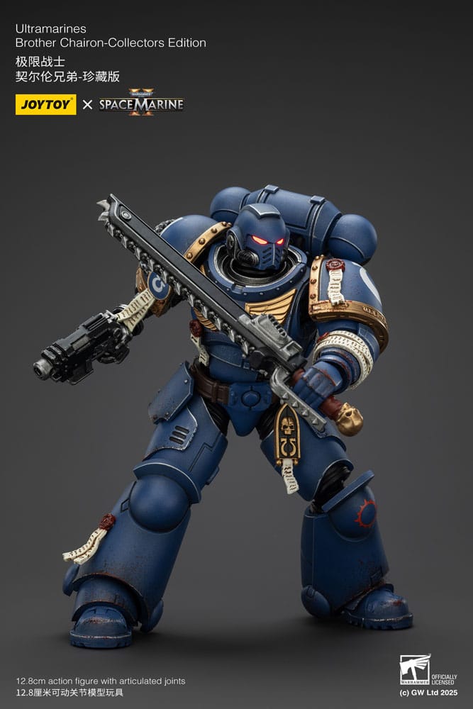 Warhammer 40,000: Space Marine 2 Action Figure Ultramarines Brother Chairon Collectors Edition 13cm6