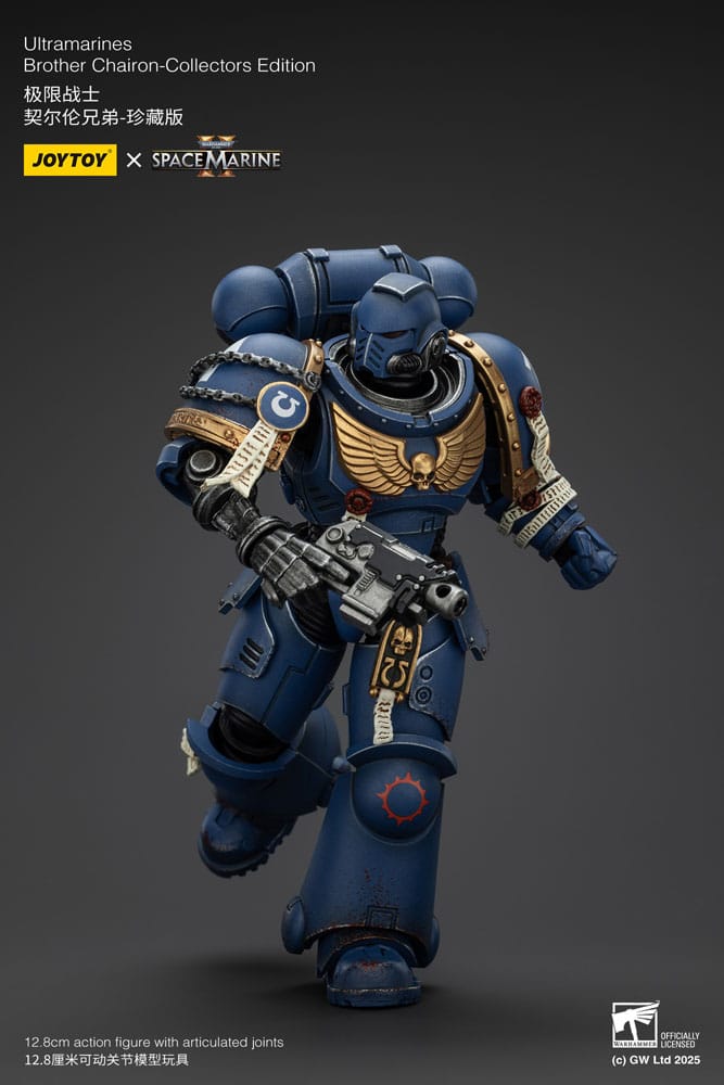Warhammer 40,000: Space Marine 2 Action Figure Ultramarines Brother Chairon Collectors Edition 13cm14
