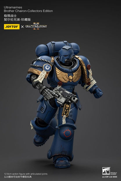 Warhammer 40,000: Space Marine 2 Action Figure Ultramarines Brother Chairon Collectors Edition 13cm14