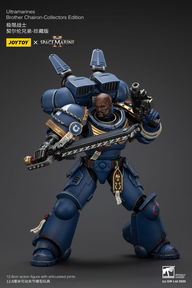 Warhammer 40,000: Space Marine 2 Action Figure Ultramarines Brother Chairon Collectors Edition 13cm4
