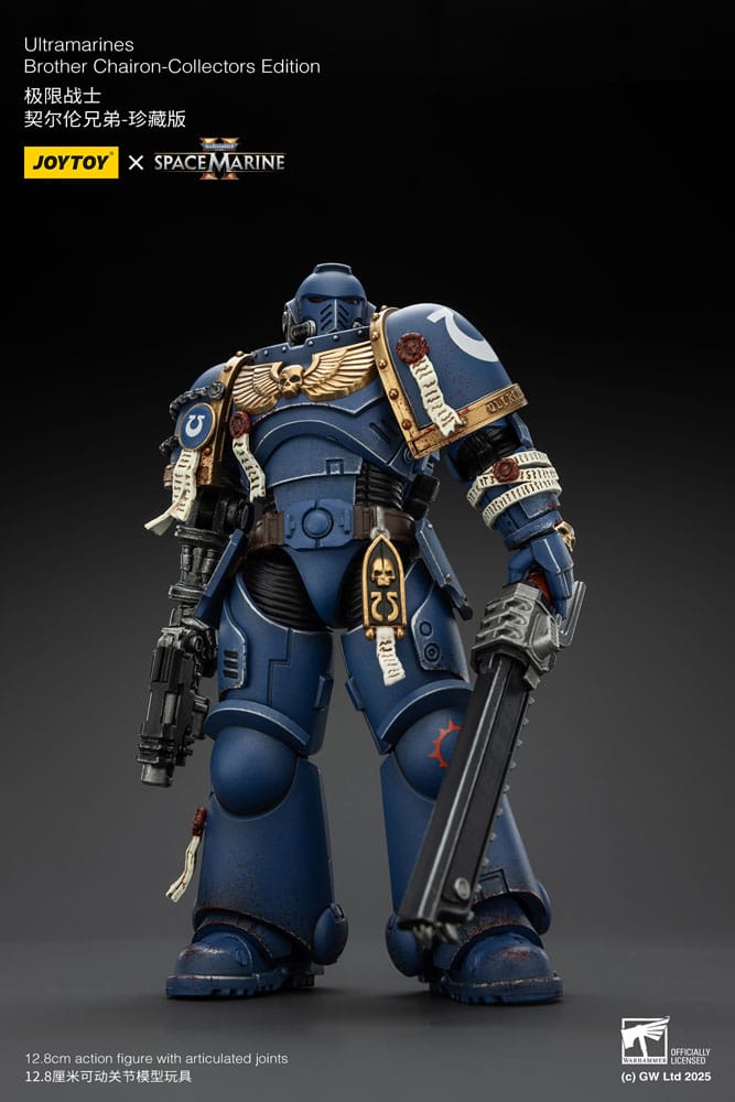 Warhammer 40,000: Space Marine 2 Action Figure Ultramarines Brother Chairon Collectors Edition 13cm12