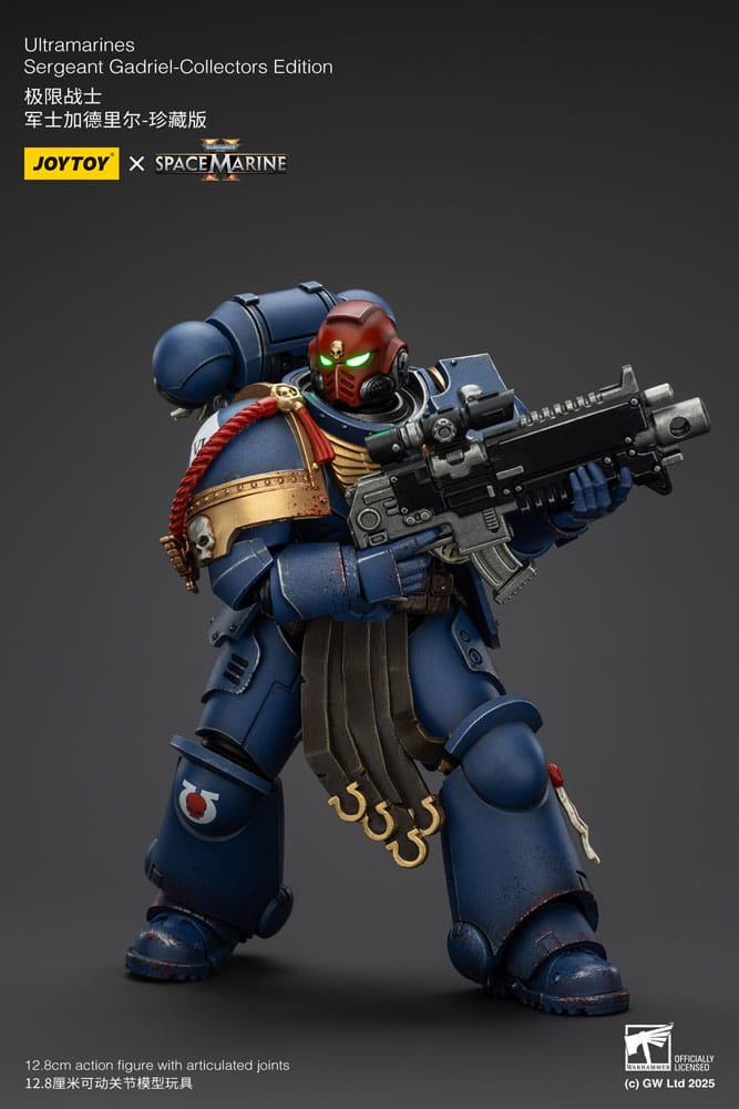 Warhammer 40,000: Space Marine 2 Action Figure Ultramarines Sergeant Gadriel Collectors Edition 13cm5
