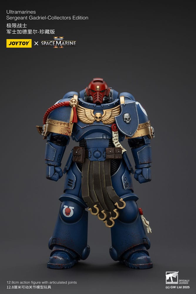 Warhammer 40,000: Space Marine 2 Action Figure Ultramarines Sergeant Gadriel Collectors Edition 13cm3
