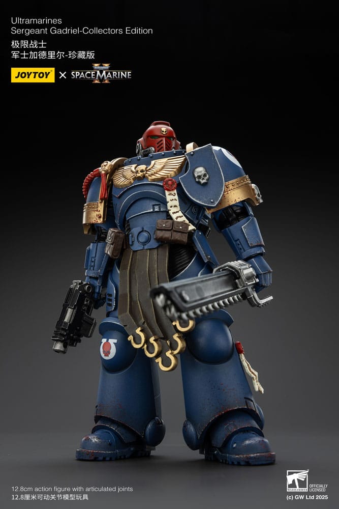 Warhammer 40,000: Space Marine 2 Action Figure Ultramarines Sergeant Gadriel Collectors Edition 13cm12