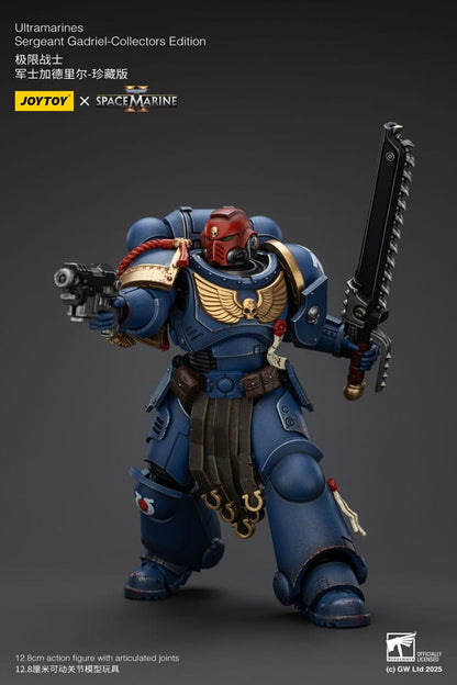 Warhammer 40,000: Space Marine 2 Action Figure Ultramarines Sergeant Gadriel Collectors Edition 13cm14