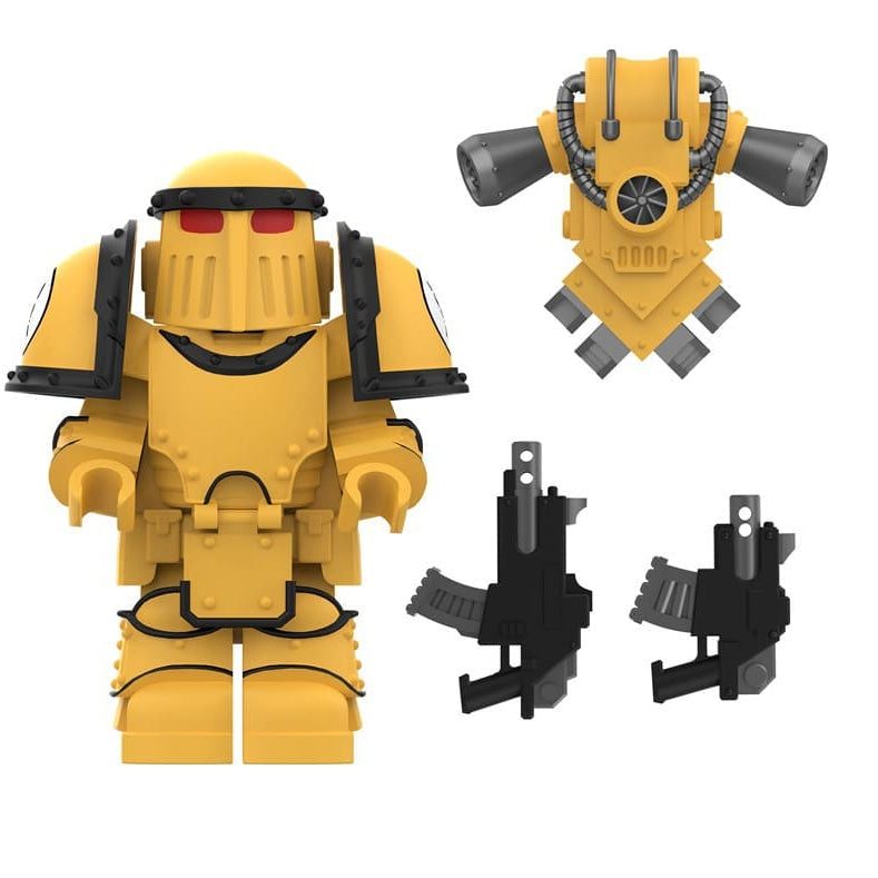 Imperial Fists From Warhammer 40K Minifigure2