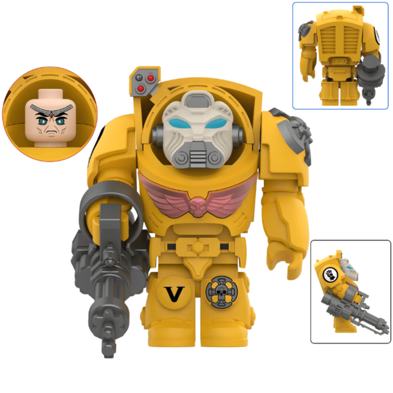 Imperial Fists Terminator From Warhammer 40K Minifigure1