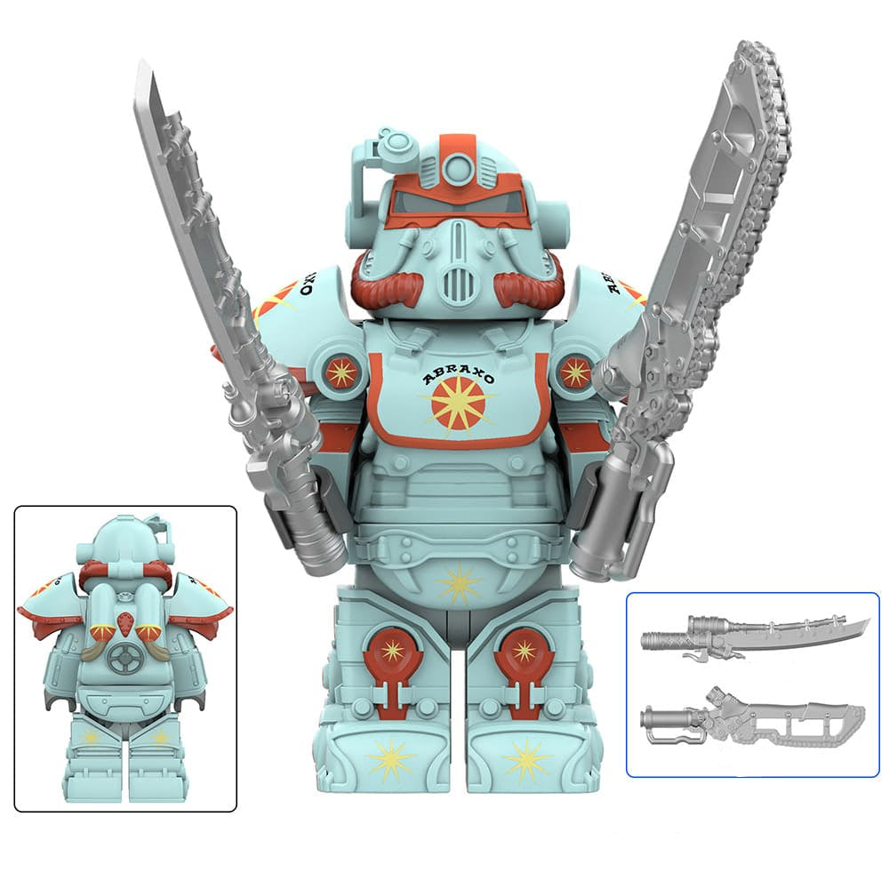 T-51 Power Armor (Abraxo) Custom Fallout Minifigure1