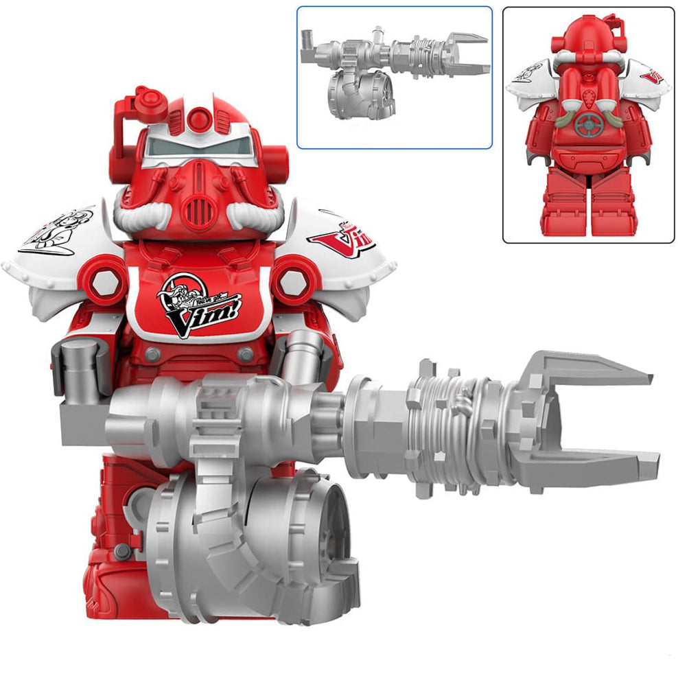 T-51 Power Armor (Vim) Custom Fallout Minifigure1