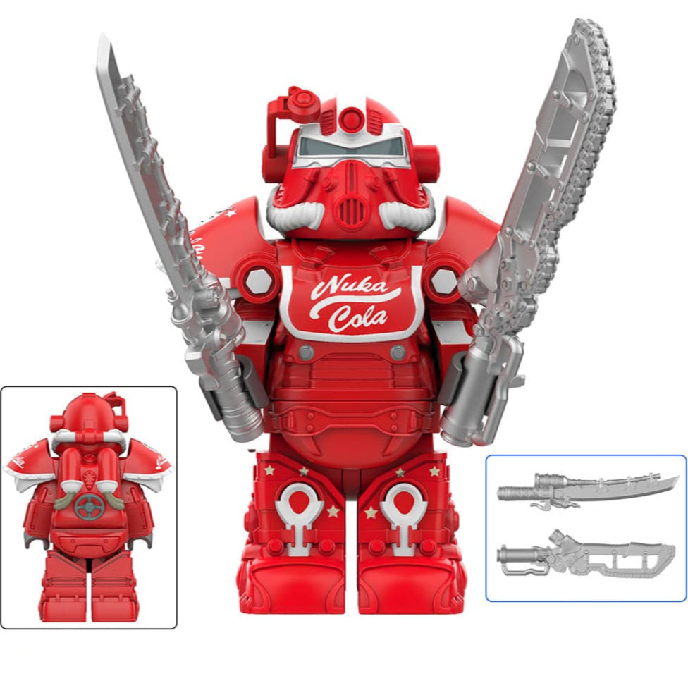 Nuka T-51 Power Armor Custom Fallout Minifigure1